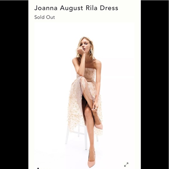 NWT BHLDN Joanna August Rila Ball Gown Dress Size 4 - Picture 5 of 17